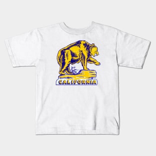 California Grizzly Bear Kids T-Shirt